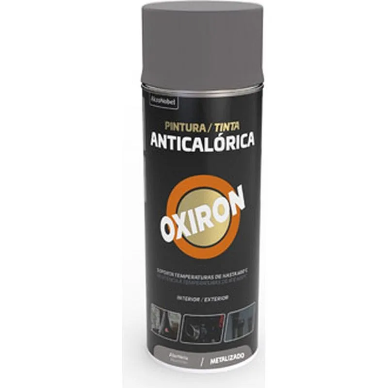Compra PINTURA ANTICALORICA SPRAY OXIRON 400 ML ALUMINIO TITAN 5797314 al mejor precio