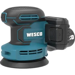 Compra LIJADORA EXCENTRICA 18 V BATERIA DE 2.0 AH Y CARGADOR WESCO WS2302.1 al mejor precio