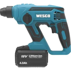 Compra MARTILLO 18 V 1,3J BATERIA DE 4.0 AH Y CARGADOR WESCO WS2990 al mejor precio