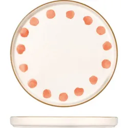 Compra SET 3 PLATOS 1 SERVICIO CERAMICA DECORADA SALMON 9448000 al mejor precio