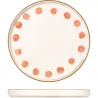 Compra SET 3 PLATOS 1 SERVICIO CERAMICA DECORADA SALMON 9448000 al mejor precio
