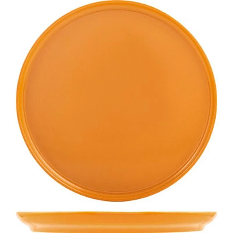 Compra PLATO LLANO STONEWARE ESTOCOLMO OCRE 28 CM 3237601 al mejor precio