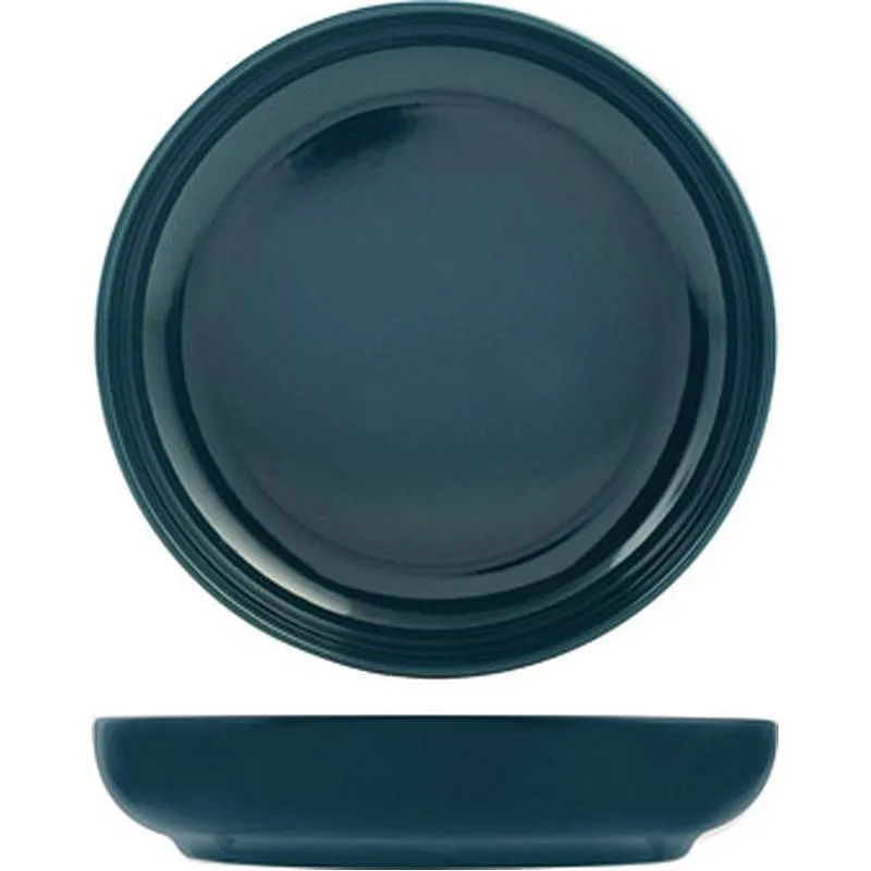 Compra PLATO HONDO STONEWARE ESTOCOLMO AZUL 22 CM 3237702 al mejor precio