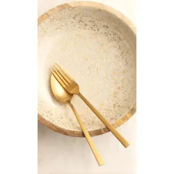 Compra BOL MADERA DECORADO METALDROPS 25 X 8 CM 9246526 al mejor precio