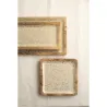 Compra BANDEJA MADERA DECORADA METALDROPS 30 X 15 CM 9246730 al mejor precio