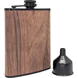 Compra PETACA DECORADA MADERA 250 ML VIN BOUQUET FIA 1277 al mejor precio