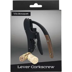 Compra SACACORCHOS PALANCA NEGRO / MADERA VIN BOUQUET FID 1276 al mejor precio