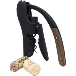 Compra SACACORCHOS PALANCA NEGRO / MADERA VIN BOUQUET FID 1276 al mejor precio