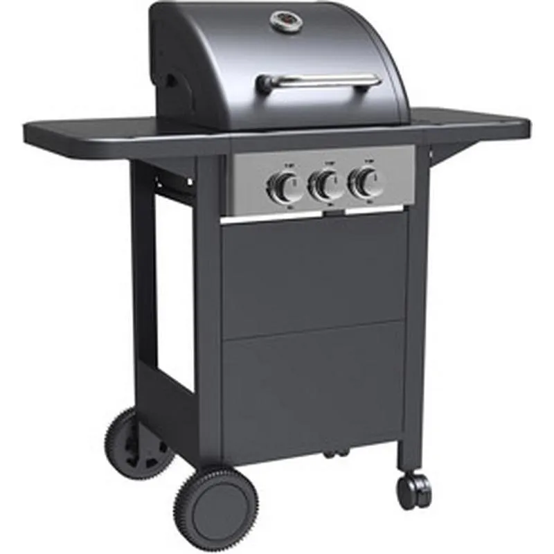 Compra BARBACOA GAS 2 QUEMADORES + 1 PARRILLA IRONSIDE GARDEN 500442 al mejor precio