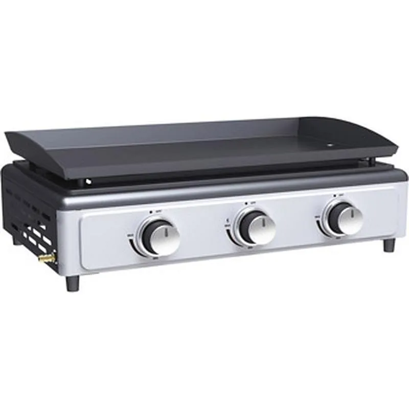 Compra PLANCHA GAS 3 QUEMADORES IRONSIDE GARDEN 500445 al mejor precio