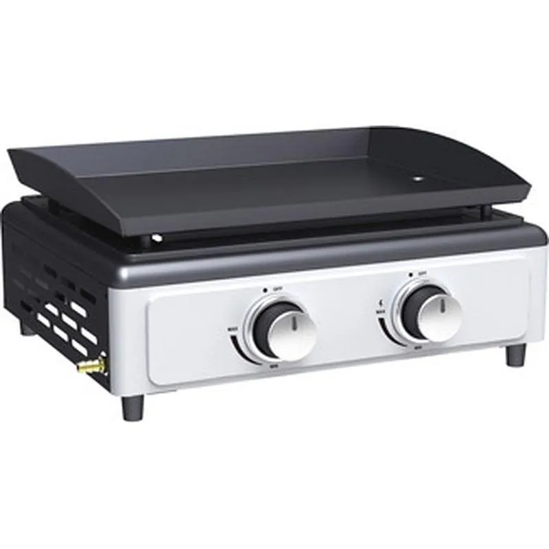 Compra PLANCHA GAS 2 QUEMADORES IRONSIDE GARDEN 500444 al mejor precio