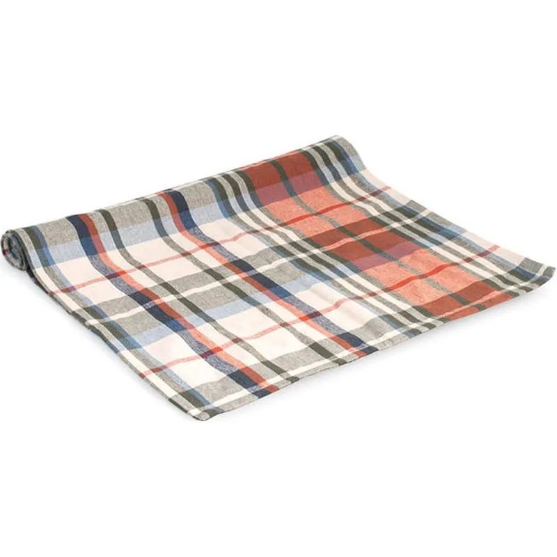 Compra CAMINO DE MESA ALGODON CUADROS AUTUM 140 X 140 CM NON 9392114 al mejor precio