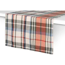 Compra CAMINO DE MESA ALGODON CUADROS AUTUM 140 X 140 CM NON 9392114 al mejor precio