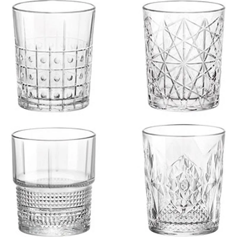 Compra VASOS TALLADOS BARTENDER SET 4 UDS SURTIDOS NON 5144200 al mejor precio