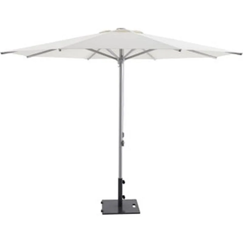 PARASOL ALUMINIO BLANCO 3 M TUBO 48 MM IMPORT YI48308/WHITE