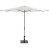 PARASOL ALUMINIO BLANCO 3 M TUBO 48 MM IMPORT YI48308/WHITE