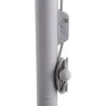 PARASOL ALUMINIO BLANCO 3 M TUBO 48 MM IMPORT YI48308/WHITE