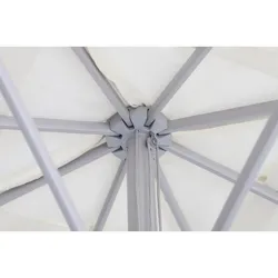Compra PARASOL ALUMINIO BLANCO 3 X 3 M TUBO 48 MM IMPORT YI48308S/WHITE al mejor precio