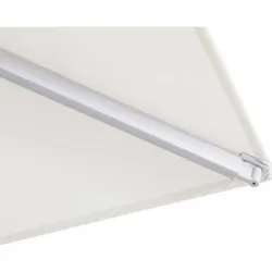 Compra PARASOL ALUMINIO BLANCO 3 X 3 M TUBO 48 MM IMPORT YI48308S/WHITE al mejor precio