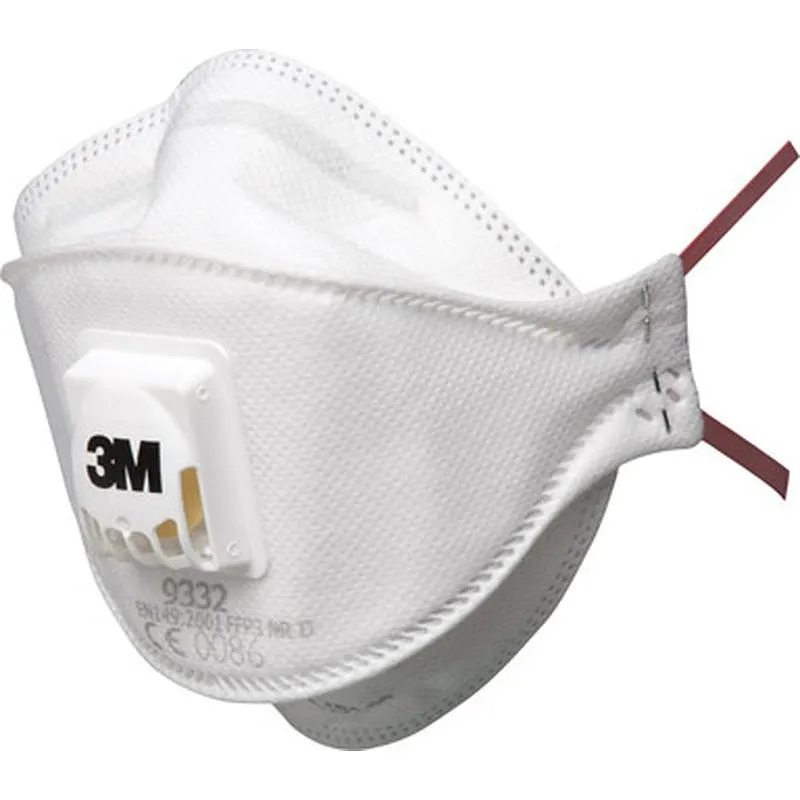 Compra MASCARILLA PROTECCION FFP3 CON VALVULA (10 UDS) 9332+ AURA PLEGADA NR 3M 7100258913 al mejor precio