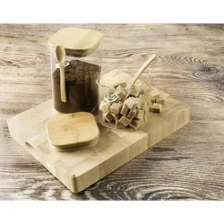 Compra TARRO PARA CAFE/AZUCAR + CUCHARILLA 800 ML IBILI 688608 al mejor precio