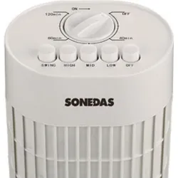 Compra VENTILADOR TORRE BLANCA H 76,5CM 45W SONEDAS FZ10-17K al mejor precio