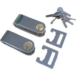 Compra CANDADO CIERRE TIJERA (2 UD.) 50MM. CROMADO MICEL 13405 al mejor precio