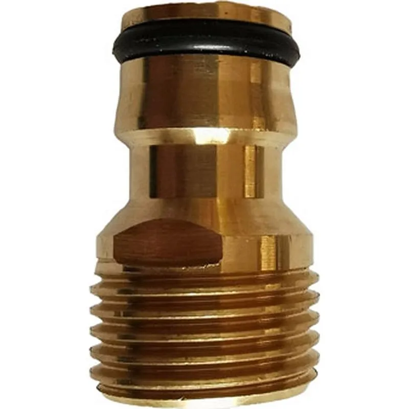 Compra ADAPTADOR RIEGO RAPIDO LATON MACHO 1/2" NATUUR NT9716677 al mejor precio