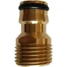 Compra ADAPTADOR RIEGO RAPIDO LATON MACHO 1/2" NATUUR NT9716677 al mejor precio