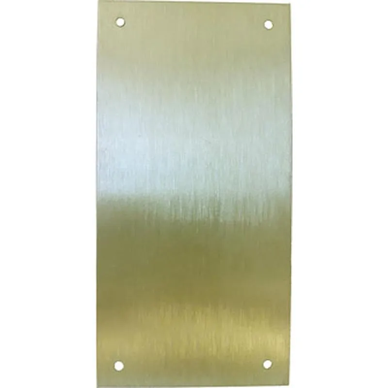 Compra PLACA CERRADURA 60X80MM CIEGA M-51/6080C, LATON MATE CLOVAN 51051 al mejor precio