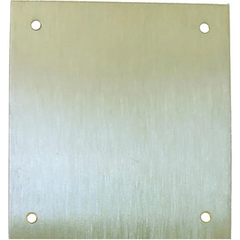 Compra PLACA CERRADURA 80X80MM CIEGA M-51/8080C, LATON MATE CLOVAN 51251 al mejor precio