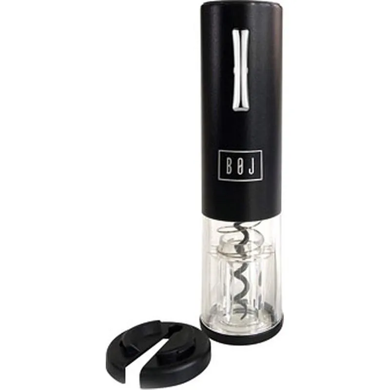 Compra SACACORCHOS ELEC.PROF.USB +PORTACAPSULA NEGRO - TRANSPARENTE BOJ 00996504 al mejor precio