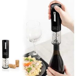 Compra SACACORCHOS ELEC.PROF.USB +PORTACAPSULA NEGRO - TRANSPARENTE BOJ 00996504 al mejor precio