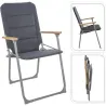Compra SILLA CAMPING PLEGABLE GRIS 62 X 55 X 92 CM IMPORT X35000380 al mejor precio