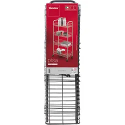 Compra CARRO MULTIUSO 4 CESTOS PISA NEGRO METALTEX 340634038 al mejor precio