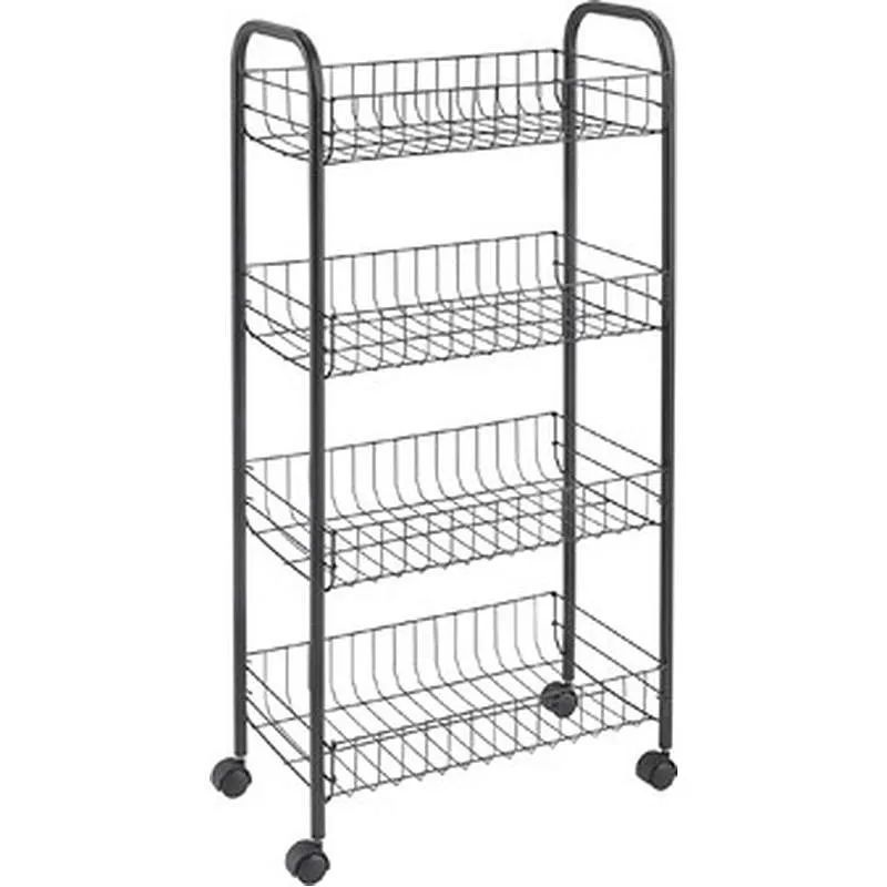 Compra CARRO MULTIUSO 4 CESTOS ASCONA NEGRO METALTEX 344504000 al mejor precio