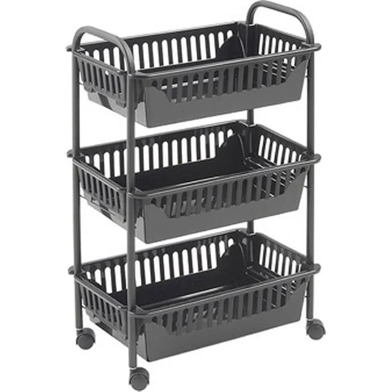 Compra CARRO VERDULERO 3 CESTOS OSLO LAVA METALTEX 344543000 al mejor precio