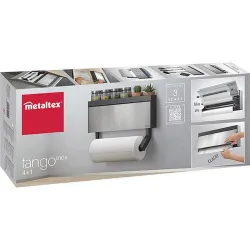 Compra DISPENSADOR ROLLOS INOXIDABLE TANGO METALTEX 254412000 al mejor precio