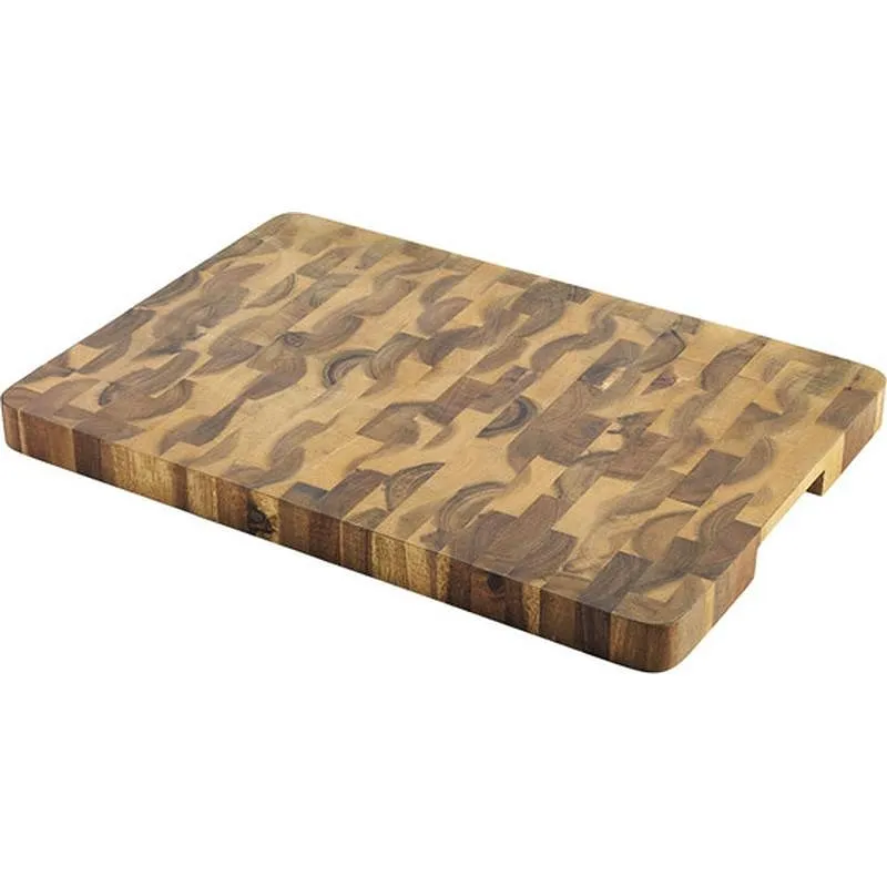 Compra TABLA CORTAR MADERA ACACIA PROFESIONAL 43 X 30 X 3 CM METALTEX 561318000 al mejor precio