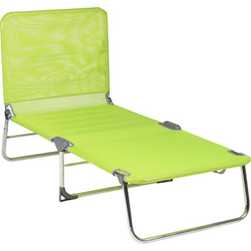 Compra CAMA PLAYA MULTIFUNCION CON ASA ALUMINIO FIBRELINE PISTACHO ALCO 1060ALF-2424 al mejor precio