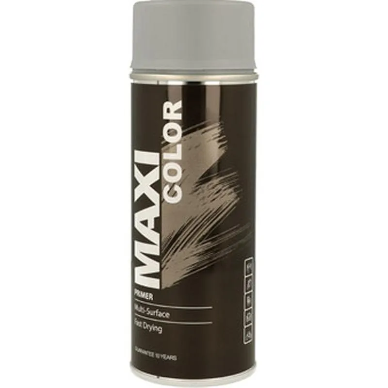 Compra IMPRIMACION UNIVERSAL SPRAY MAXI COLOR 400 ML GRIS MOTIP MX0001 al mejor precio