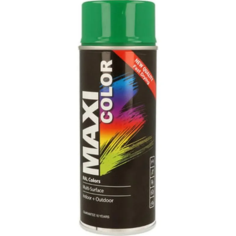 Compra PINTURA SPRAY MAXI COLOR BRILLO 400 ML RAL 6029 VERDE MENTA MOTIP MX6029 al mejor precio