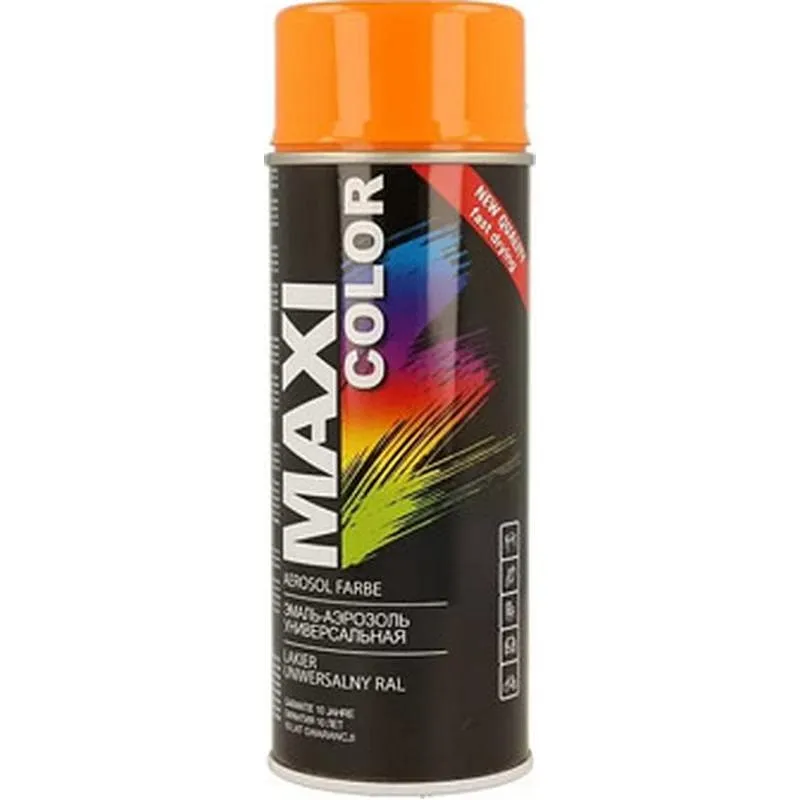 Compra PINTURA SPRAY MAXI COLOR BRILLO 400 ML RAL 2003 NARANJA PALIDO MOTIP MX2003 al mejor precio