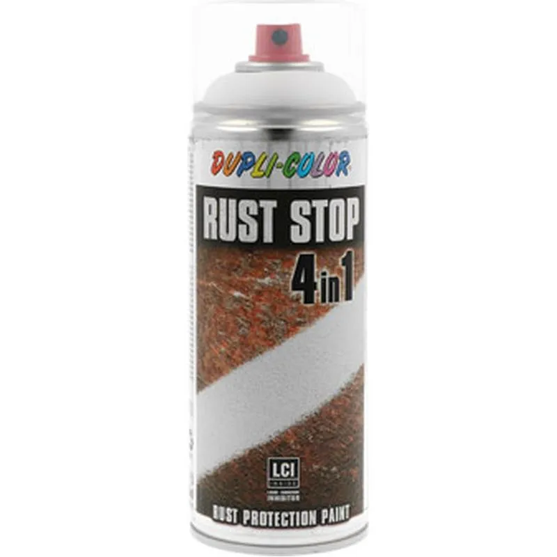 Compra PINTURA ANTIOXIDANTE SPRAY RUST STOP 400 ML RAL 9010 BLANCO MOTIP 868337 al mejor precio