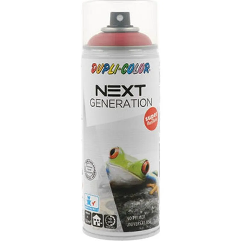 Compra PINTURA SPRAY NEXT SATINADO 400 ML ROJO MADRID MOTIP 480485 al mejor precio