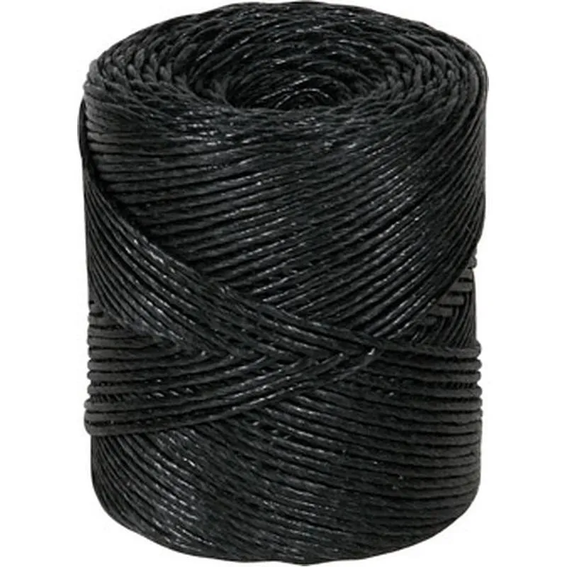 Compra HILO RAFIA POLIPROPILENO 1 CABO 600 M/KG diametro 1,7 MM 700 GRS NEGRO ROMBULL 443000002666 al mejor precio