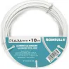 Compra ALAMBRE PLASTIFICADO 1.6X2.6MM 10MT BLANCO ROMBULL 815815043164 al mejor precio
