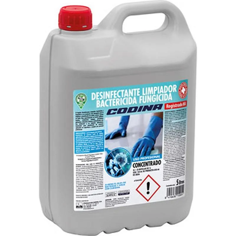 Compra LIMPIADOR DESINFECTANTE SIN LEJIA SUPERCONCENTRADO 5 L CODINA 15005 al mejor precio