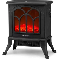 CHIMENEA ELECTRICA NEGRA...