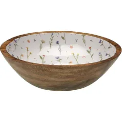 ENSALADERA MADERA ESMALTADA...